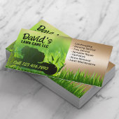 Gawn Care & Landscaping Service Groen & Goud Visitekaartje