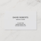 Gawn Care Landscaping Service Professionele maaier Visitekaartje (Achterkant)