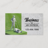 Gawn Care Landscaping Service Professionele maaier Visitekaartje (Voorkant)