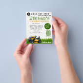 Gawn Care Landscaping Tuinieren Services Modern Flyer (Hand)