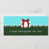 Gawn Care Service Persoonlijke notitie Cadeaubon (Voorkant)