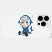 Gawr Gura Case-Mate iPhone Case (Achterkant (horizontaal))