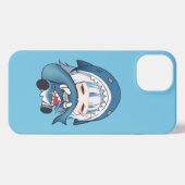 Gawr Gura Hololive (が る・ぐ ら う) iPhone Hoesje (Achterkant horizontaal)