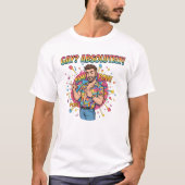 Gay Absolutely! T-Shirt | Gay Pride for Men | LGBT (Voorkant)