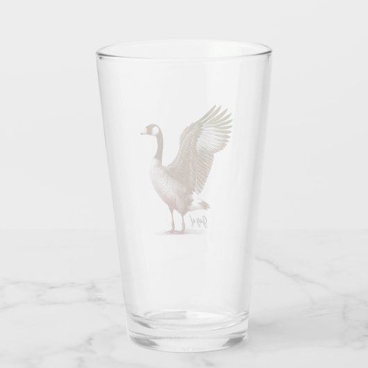 Gay AF Canadese Gans Glas (Achterkant)