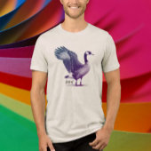 Gay AF Canadese Gans Tri-Blend Shirt
