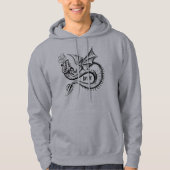 Gay AF Draak Hoodie (Voorkant)