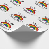 GAY AF en daar trots op Cadeaupapier (Hoek)