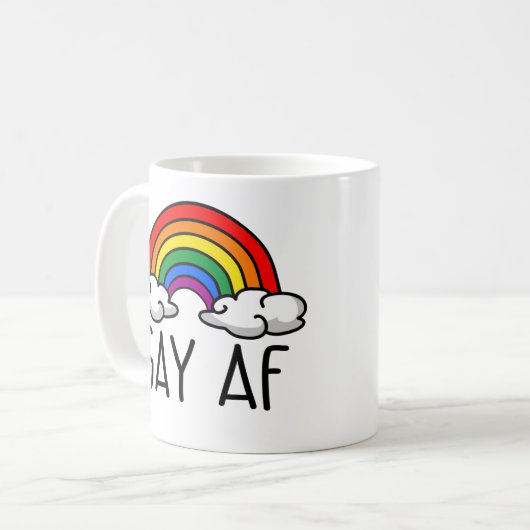 GAY AF KOFFIEMOK (Voorkant links)