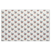 Gay AF-typografiepatroon Stof (Fat Quarter)