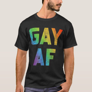 gay af vrouwen Mannen lgbt pride gelijkheid lesbis T-shirt