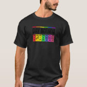 Gay Agenda Pride Lgbetq Rainbow Transgender Bisexu T-shirt (Voorkant)