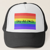 Gay als F*ck Trucker Pet (Voorkant)