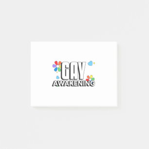 Gay Awakening Post-it® Notes