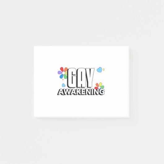 Gay Awakening Post-it® Notes (Voorkant)