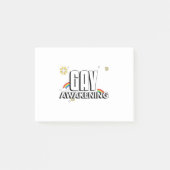 Gay Awakening Post-it® Notes (Voorkant)