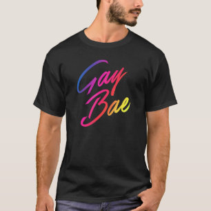 Gay Bae Cute Trendy Unique Gay Pride Aesthetics 7 T-shirt