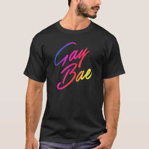 Gay Bae Cute Trendy Unique Gay Pride Aesthetics 7 T-shirt