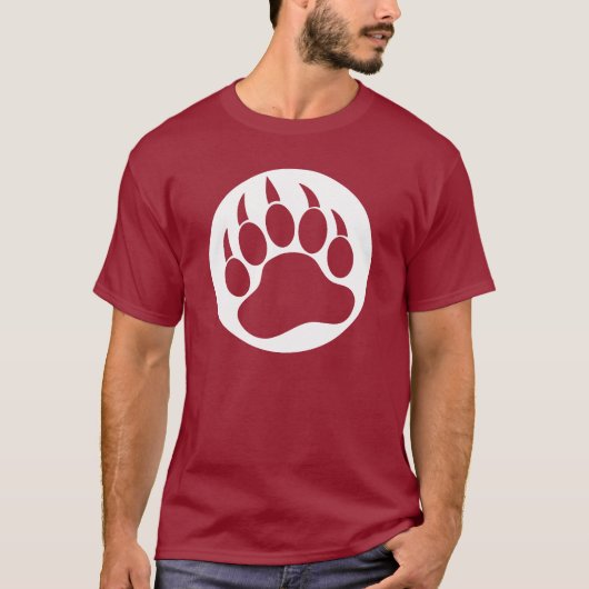 Gay Bear Pride Beerpoot T-shirt (Voorkant)