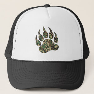 Gay Bear Pride cameo ontwerp berenpoot Trucker Pet