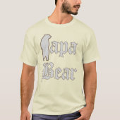 Gay Bear Pride Papa Beer T-shirt (Voorkant)