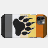 Gay Bear Pride-vlag Beerpoot Case-Mate iPhone Case (Achterkant (horizontaal))
