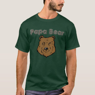 Gay Bear trots Papa Beer T-shirt