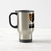 GAY BearPride vlag met de zwarte poot-Mok Reisbeker (Links)