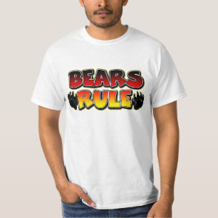 Gay Bears Rule Double Paw verhoogd effect -T-shirt T-shirt