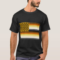 Gay Beer American Flag Shirt