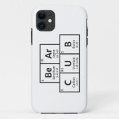 Gay Beer Cub Elements iPhone Case (Achterkant)