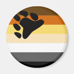 Gay Beer Flag Magnet