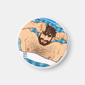 GAY BEER MAGNEET - GOEDEMORGEN! (Voorkant)