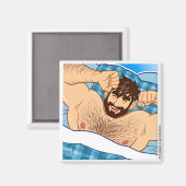 GAY BEER MAGNEET - GOEDEMORGEN! (Voorkant / Achterkant)