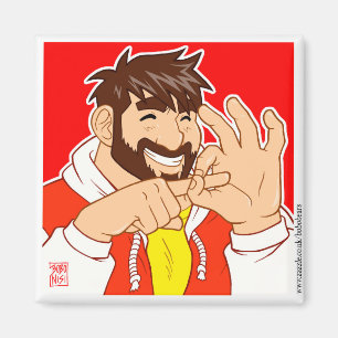 GAY BEER MAGNET - LATEN WE VANAVOND HEBBEN!