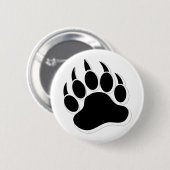 Gay Beer Pride 3D effect Beer Paw/Claw - Buttonnen Ronde Button 5,7 Cm (Voorkant /achterkant)