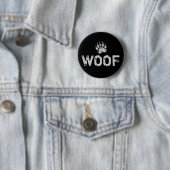 Gay Beer Pride-Beer Pauw WOOF Ronde Button 5,7 Cm (In situ)