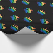 Gay Beer Pride Beer Paw Cadeaupapier (Hoek)