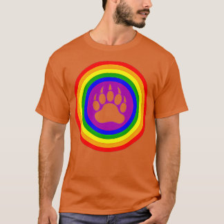 Gay Beer Pride Beer Paw Pocket LGB T-shirt
