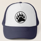 Gay Beer Pride Beer Paw Trucker Pet (Voorkant)