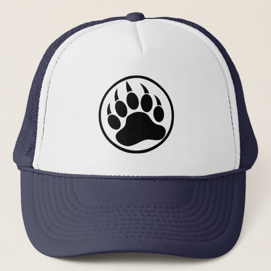 Gay Beer Pride Beer Paw Trucker Pet (Voorkant)