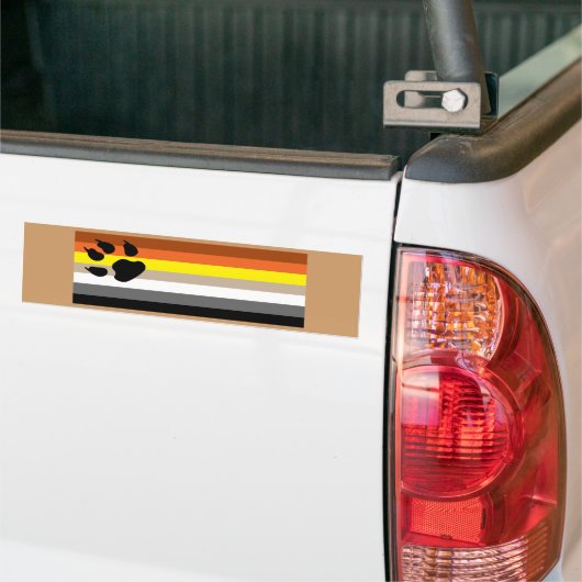 Gay beer pride bumpersticker (Op Truck)