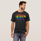 Gay Beer Pride Festival voor LGBTQ T-shirt (Voorkant volledig)