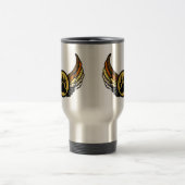 Gay Beer Pride Flag Angel Wing Beer Paw Reisbeker (Center)