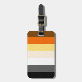 Gay Beer Pride Flag Bagagelabel
