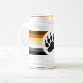 Gay Beer Pride Flag Beer Paw Bierpul (Voorkant links)