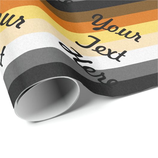 Gay Beer Pride Flag Cadeaupapier (Rol Hoek)