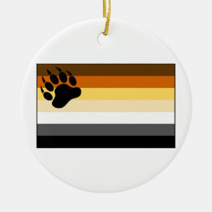 Gay Beer Pride Flag Keramisch Ornament