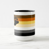 Gay Beer Pride Flag Mok (Midden)
