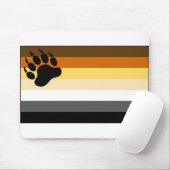 Gay Beer Pride Flag Muismat (Met muis)